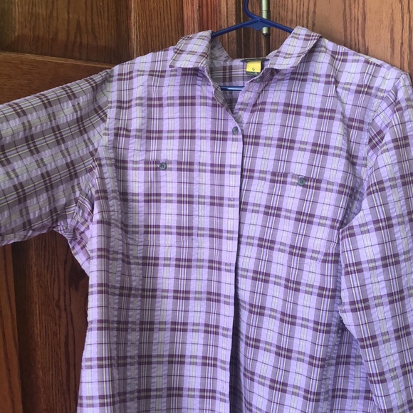 NEW LISTING! Eddie Bauer Button Down Blouse - Picture 2 of 7